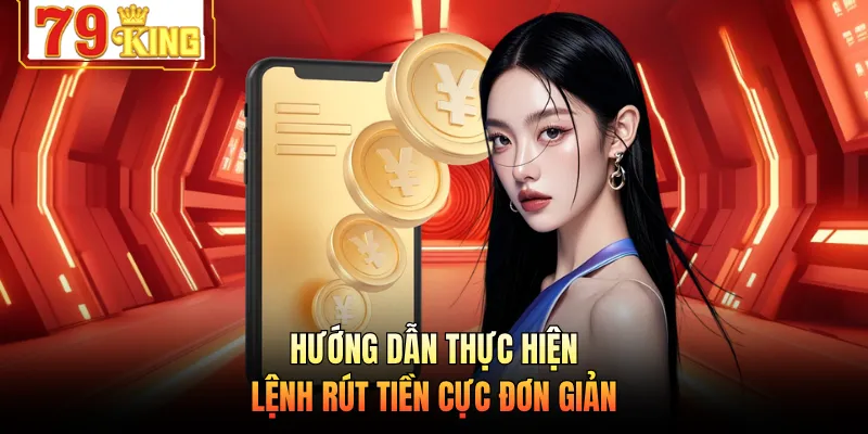Hướng dẫn thực hiện lệnh rút tiền cực đơn giản